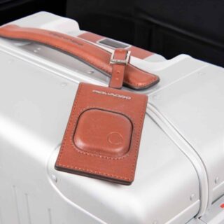 Piquadro Βαλίτσα Καμπίνας Slim 55cm Aluminium Grey