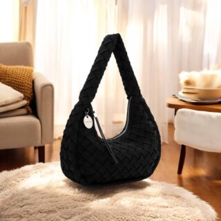 Τσάντα emily & noah Erna Μεσαία Λεπτό Συνθετικό με Λογότυπο black