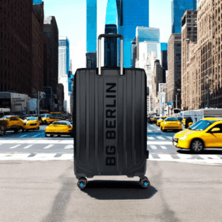 BG Berlin Σετ Βαλίτσες expandable 54cm-77cm Enduro Polypropylene Black