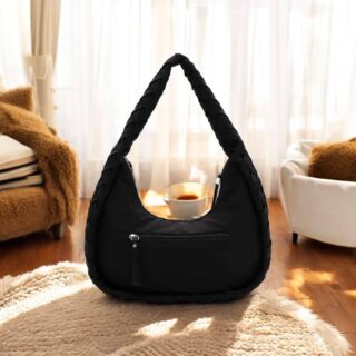 Τσάντα emily & noah Erna Μεσαία Λεπτό Συνθετικό με Λογότυπο black