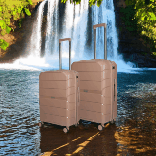 Βαλίτσα trolley Επεκτάσιμη Elusive Cardinal (PP) 2016 50/60cm ροζ χρυσό