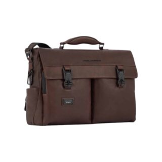 Piquadro Χαρτοφύλακας για laptop 15.6" Harper Dark Brown