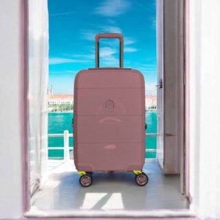 BG Berlin Βαλίτσα καμπίνας slim expandable 55cm Zip2 Dark Pink