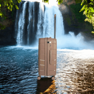 Βαλίτσα trolley Επεκτάσιμη Elusive Cardinal (PP) 2016 50/60cm ροζ χρυσό