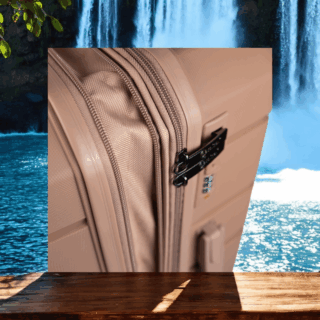 Βαλίτσα trolley Επεκτάσιμη Elusive Cardinal (PP) 2016 50/60cm ροζ χρυσό