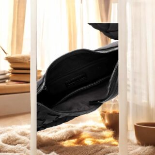 Τσάντα emily & noah Erna Μεσαία Λεπτό Συνθετικό με Λογότυπο black