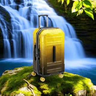 Delsey Βαλίτσα μεγάλη expandable 73cm Rempart Yellow