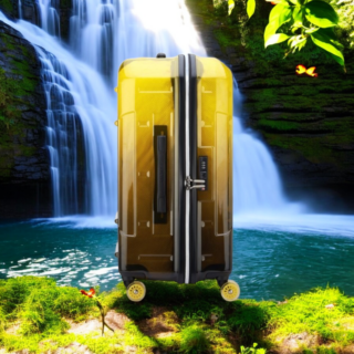 Delsey Βαλίτσα μεγάλη expandable 73cm Rempart Yellow