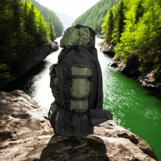 Σακίδιο πλάτης ορειβατικό Ταξιδιού αδιάβροχο 990 90L χακί
