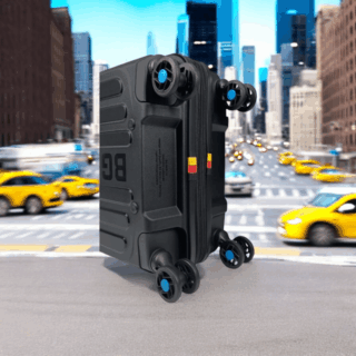 BG Berlin Σετ Βαλίτσες expandable 54cm-77cm Enduro Polypropylene Black