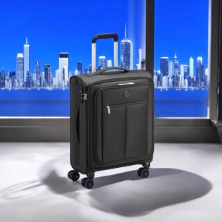 Delsey Βαλίτσα καμπίνας slim 56cm Pin Up 6 Black