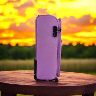 Diplomat Υφασμάτινη Βαλίτσα Καμπίνας Λιλά 55cm με 2 Ρόδες