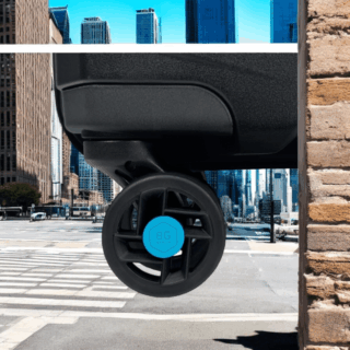 BG Berlin Σετ Βαλίτσες expandable 54cm-77cm Enduro Polypropylene Black