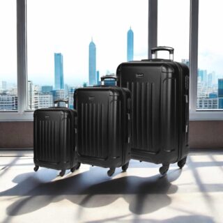 Βαλίτσες ταξιδιού σέτ 3 τεμαχίων Cardinal 2013 μαύρη