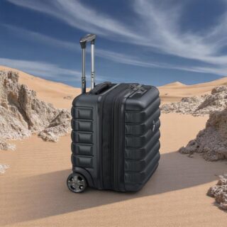 Delsey Shadow Βαλίτσα Καμπίνας Pilot 37.5cm Μαύρο