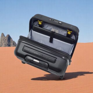 Delsey Shadow Βαλίτσα Καμπίνας Pilot 37.5cm Μαύρο