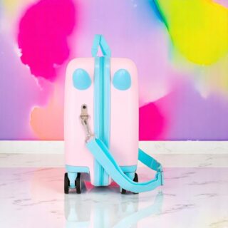 Disney Stitch Heart Ροζ Βαλιτσάκι Καμπίνας 50cm Παιδικό