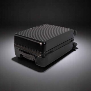 Newcom N1490/60 Βαλίτσα Μεσαία Μαύρη ABS+PC 20kg