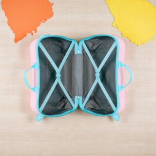 Disney Stitch Heart Ροζ Βαλιτσάκι Καμπίνας 50cm Παιδικό