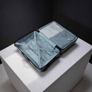 Newcom N1490/60 Βαλίτσα Μεσαία Μαύρη ABS+PC 20kg