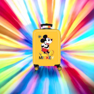 Disney Βαλίτσα καμπίνας παιδική slim 55cm Mickey 3D