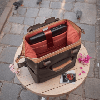 Delsey Chatelet Air 2.0 Brown Καφέ Τσάντα Πλάτης Laptop