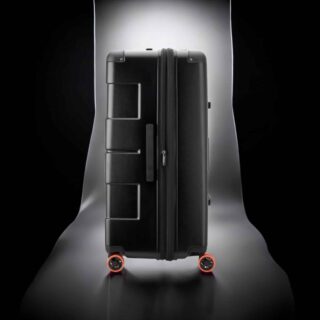 Jeep Βαλίτσα πολύ μεγάλη expandable 80cm Black