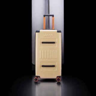 Jeep Βαλίτσα πολύ μεγάλη expandable 80cm Warm Sand