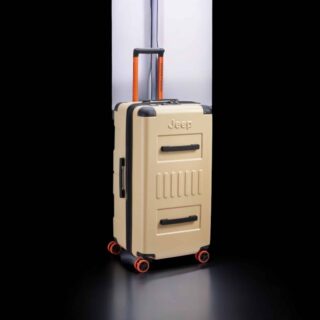 Jeep Βαλίτσα πολύ μεγάλη expandable 80cm Warm Sand