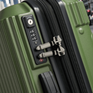 Jeep Βαλίτσα καμπίνας slim expandable 55cm Green