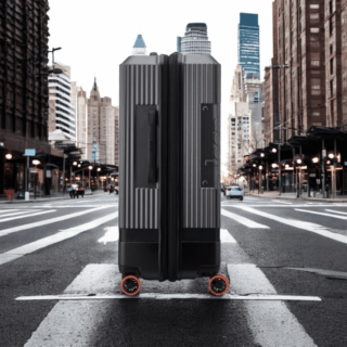 Jeep Βαλίτσα μεγάλη expandable 75.5cm Antracite