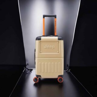 Jeep Βαλίτσα καμπίνας expandable 55cm Warm Sand