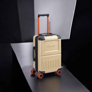 Jeep Βαλίτσα καμπίνας expandable 55cm Warm Sand