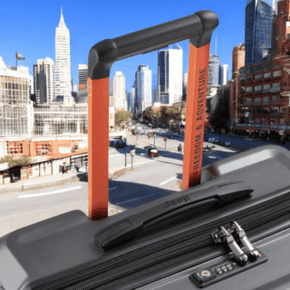 Jeep Βαλίτσα μεγάλη expandable 75.5cm Antracite