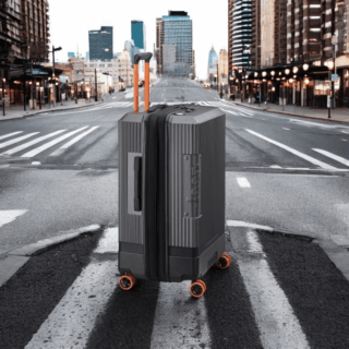 Jeep Βαλίτσα μεγάλη expandable 75.5cm Antracite