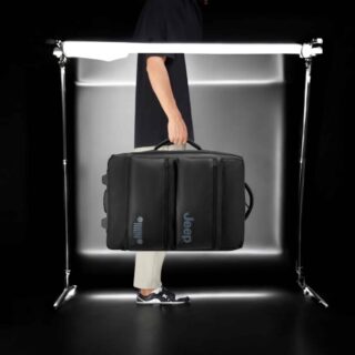 Jeep Σακ βουαγιάζ καμπίνας trolley 55cm Black