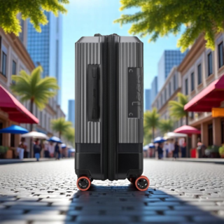 Jeep Βαλίτσα μεσαία expandable 68.5cm Antracite