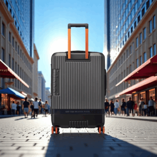 Jeep Βαλίτσα μεσαία expandable 68.5cm Antracite