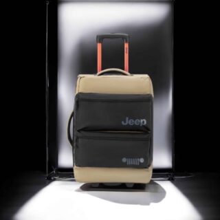 Jeep Σακ βουαγιάζ καμπίνας trolley 55cm Warm Sand