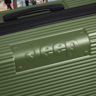 Jeep Βαλίτσα μεσαία expandable 68.5cm Green