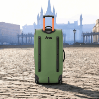 Jeep Σακ βουαγιάζ trolley 82cm Elm Green