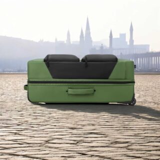 Jeep Σακ βουαγιάζ trolley 82cm Elm Green