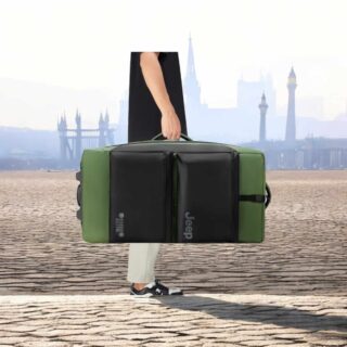 Jeep Σακ βουαγιάζ trolley 82cm Elm Green