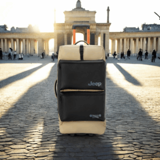 Jeep Σακ βουαγιάζ trolley 82cm Warm Sand