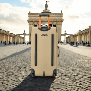 Jeep Σακ βουαγιάζ trolley 82cm Warm Sand