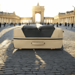 Jeep Σακ βουαγιάζ trolley 82cm Warm Sand