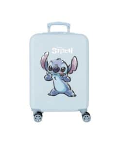 Disney Βαλίτσα καμπίνας παιδική slim 55cm Stitch Make a face