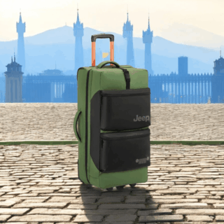 Jeep Σακ βουαγιάζ trolley 73cm Elm Green