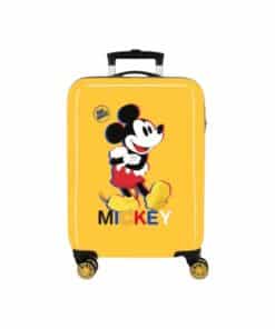 Disney Βαλίτσα καμπίνας παιδική slim 55cm Mickey 3D
