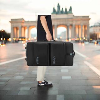 Jeep Σακ βουαγιάζ trolley 73cm Black